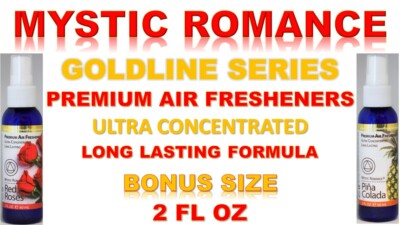 Mystic Romance Gold Line Aromar Premium Air Freshener ULTRA CONCENTRATE 2oz 60mL