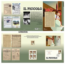 ITALIA FOLDER IL GIORNALE IL PICCOLO ANNO 2021