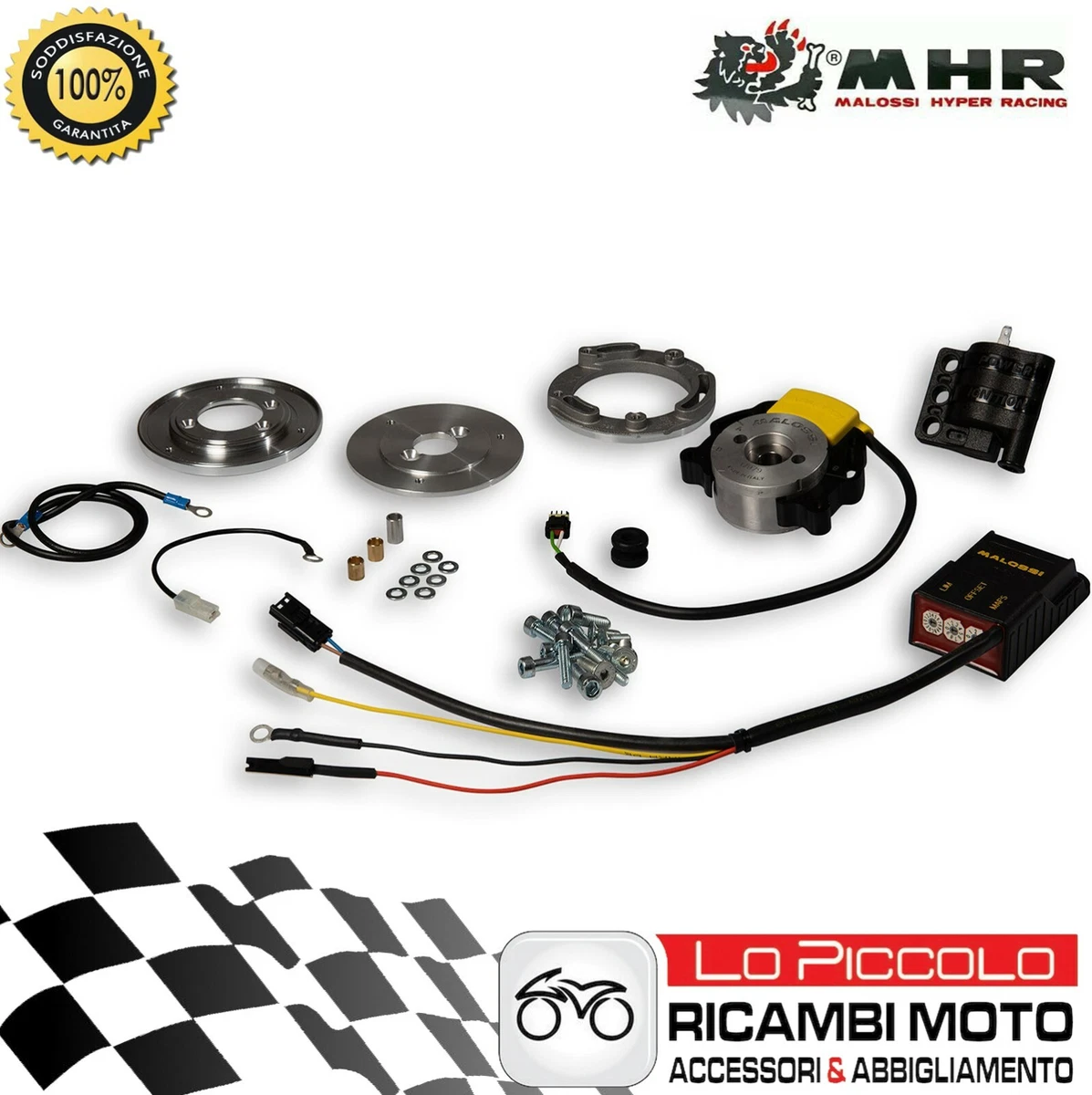 5518318 Zündung MALOSSI A Rotor Innen- Piaggio Zip Zipper 50 2T