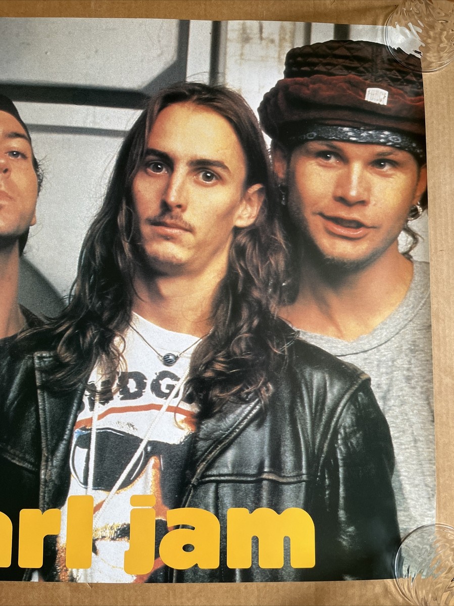 vintage poster Pearl Jam 1990s music memorabilia rock | eBay