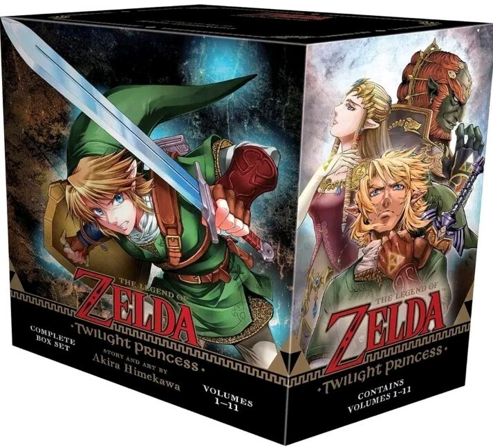 The Legend of Zelda: Twilight Princess Juego de Caja Completo: Vol 1-11 Nuevo Vis *LEER*
