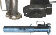 Adjustable Round Tube Gooseneck Coupler- 2-5/16" Ball - 25,000 Lb Capacity