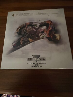 POOH TRILOGIA BOX SIGILLATO 4 LP UOMINI SOLI LIVE MILANO