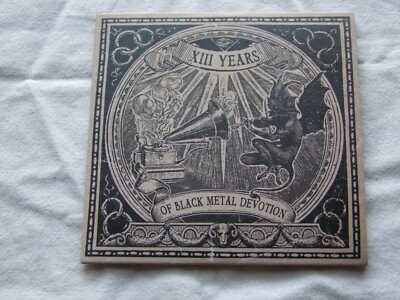 V.A.-'' XIII YEARS OF BLACK METAL DEVOTION'' CD 1ST PRESS 2020 LIMITED EDITION