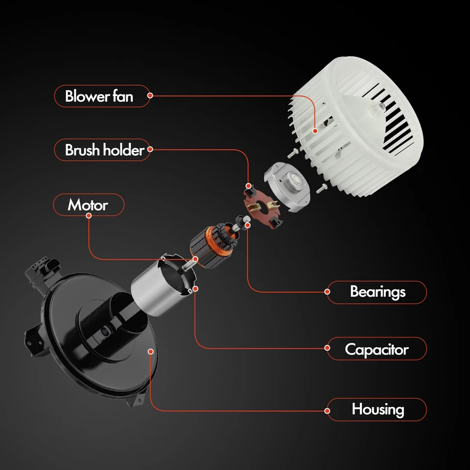 Motor soplador calentador HVAC para Chevrolet Suburban Cadillac Escalade ESV Escalade Foto 4 de 4