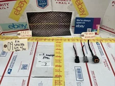 07-09 KIA SPECTRA PASSENGER RIGHT HEADLIGHT WIRE HARNESS CONNECTOR PIGTAIL PLUGS