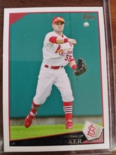 SKIP SCHUMAKER CARDINALS 2009 TOPPS BASEBALL CARD #534