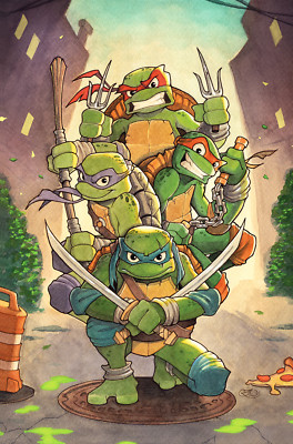 TEENAGE MUTANT NINJA TURTLES ALPHA #1 VIRGIN EXCLUSIVE - CHRISSIE ZULLO LTD 500