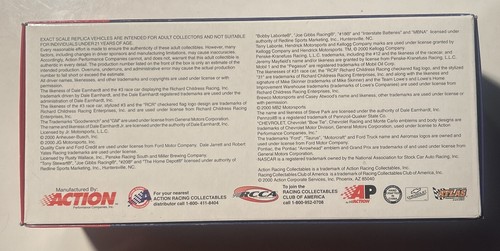 Dale Earnhardt #3 GM Goodwrench Service Plus Oreo 2001 Monte Carlo Bank 1/3000 - Picture 5 of 11