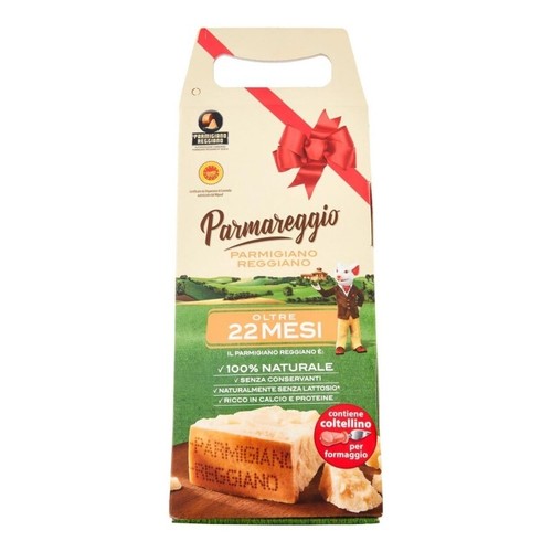 Parmareggio Parmigiano Reggiano 22 mesi con coltellino 1 Kg.