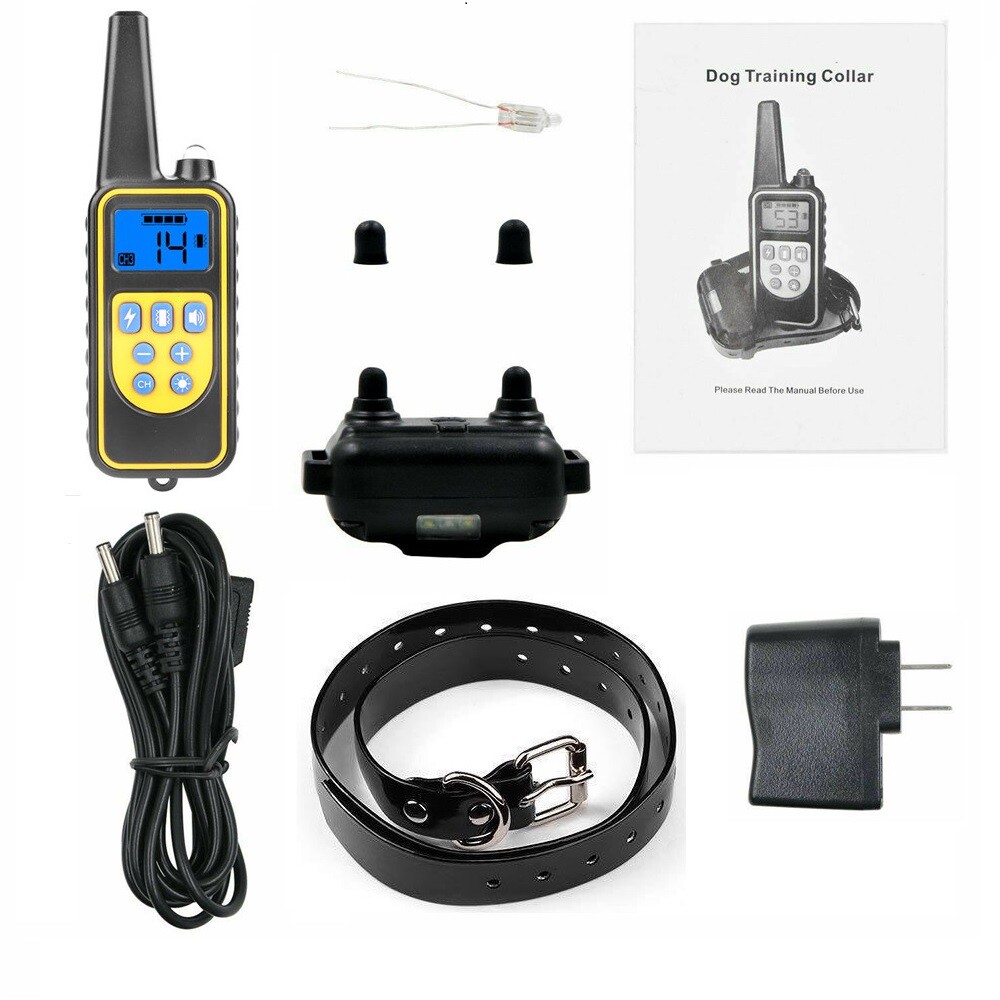 300M Dog Trainer Waterproof Rechargeable LCD Remote Pet Dog Training 300M Dog Trainer Waterproof Rechargeable LCD Remote Pet Dog Training