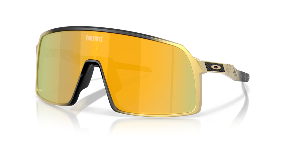 OAKLEY SUTRO FORTNITE MIDAS PRIZM 24K GOLD BLACK SUNGLASSES OO9406