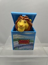 1995 Burger King Kids Meal Toy THE LION KING MUFASA FINGER PUPPET Disney
