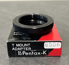 T Mount Adapter 6506 to fit Pentax-K Japan with Box
