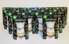 14 New Air Wick Plug-in Scented Oil Advanced Air Freshener Warmers, Antifading