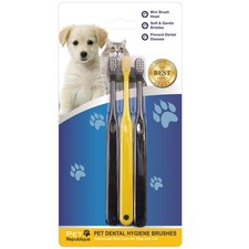Small Toothbrush for Dogs Cats - Cat Toothbrush, Small Dog Toothbrush - Desig...