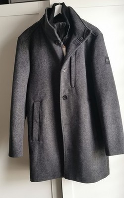 TOM TAILOR Wollmantel 2-in-1 / abnehmbare Innenjacke / NEU