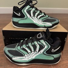 Nike KD 18 SE Slim Reaper Halloween Mens 7/Women s 8.5 Black Glow in Dark Durant