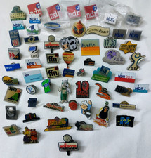 60 PINS Radio & Fernsehsender NDR1 NDR2 Mainzelmännchen Sandmännchen RTL2 N24