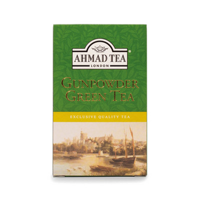 54881007597 Ahmad Green Tea Gunpowder 100 g 