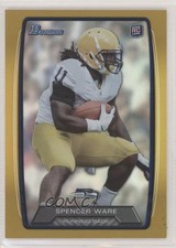 2013 Bowman Gold Rainbow Foil 74/399 Spencer Ware #193 y0i