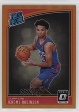 2018-19 Panini Donruss Optic Rated Rookie Orange Prizm /199 Jerome Robinson 12yh