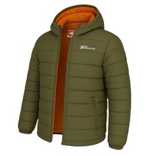 MRK Seasons Men’s Warm Padded Puffer Jacket – Water Resistant Casual Coat