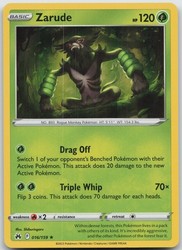Zarude 016/159 Crown Zenith Holo Rare