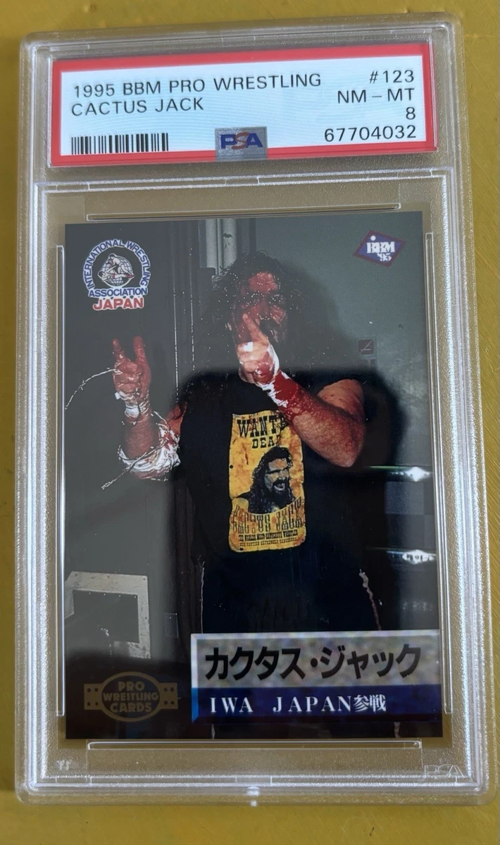 1995 BBM Pro Wrestling - Cactus Jack #123 for sale | eBay