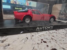 AUTOart Millennium 1/18 Scale Alfa Romeo TZ2 1965 Red Diecast Model Car with Box