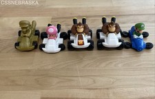 Lot Of 5 2024 Mario McDonald  s Toy Carts