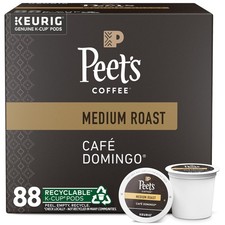 Peet's Coffee Medium Roast Keurig K-Cup Pods 100 Arabica Coffee Caf  88 Count
