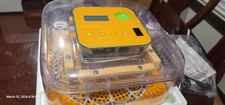 12 Egg Incubator with Auto Turner Water Refill  LED Candler, Digital Temp Humid