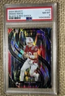 2024 Panini Select - Premier Level Drake Maye #113 Black & Red Shock Prizm (RC)