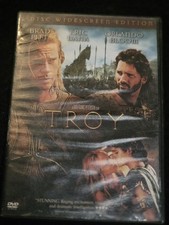 Troy DVD 2-Disc Widescreen Brad Pitt Warner Bros Special Features