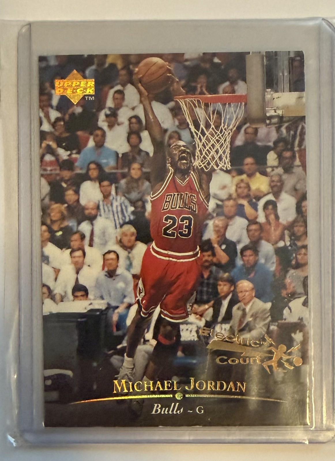 Michael Jordan 1995-96 Upper Deck - #23 Electric Court