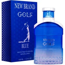 Golf Blue by New Brand cologne for men EDT 3.3 /3.4 oz New In Box
