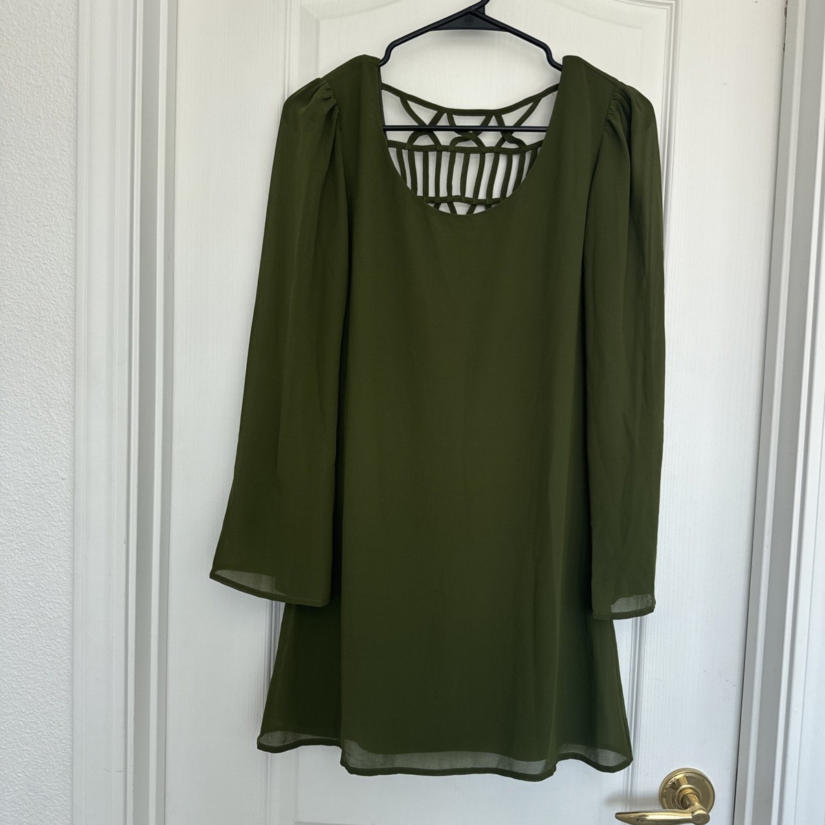 New Express Green Dress XS
