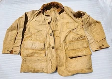 1950s Field Master, Sears Roebuck Men's Duck Hunting Canvas Jacket. See Pictures
