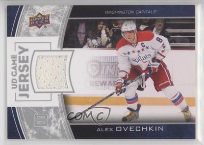 2013-14 Upper Deck UD Game Jersey Series 1 Alex Ovechkin Alexander #GJ-AO l1l