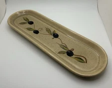 Emerson Creek Pottery 2012 Tuscan Olive Tray