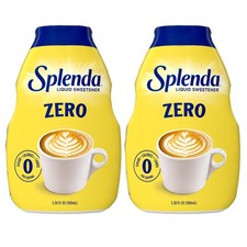 Gotas edulcorantes Splenda Liquid Zero Calorie, 100 ml 3,38 fl oz (paquete de 2)