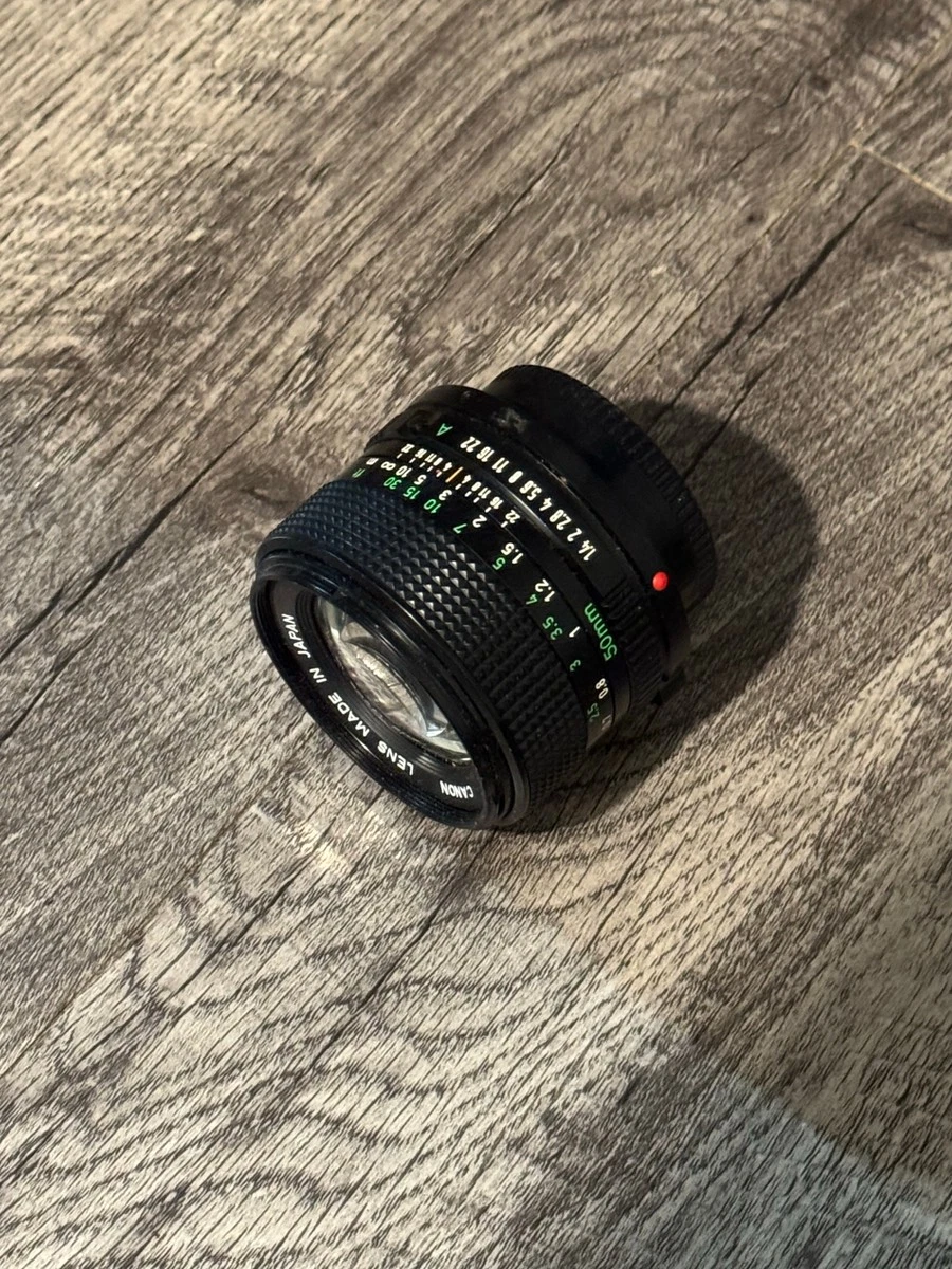Canon FD 50mm f/1.4 Camera Lenses for sale | eBay