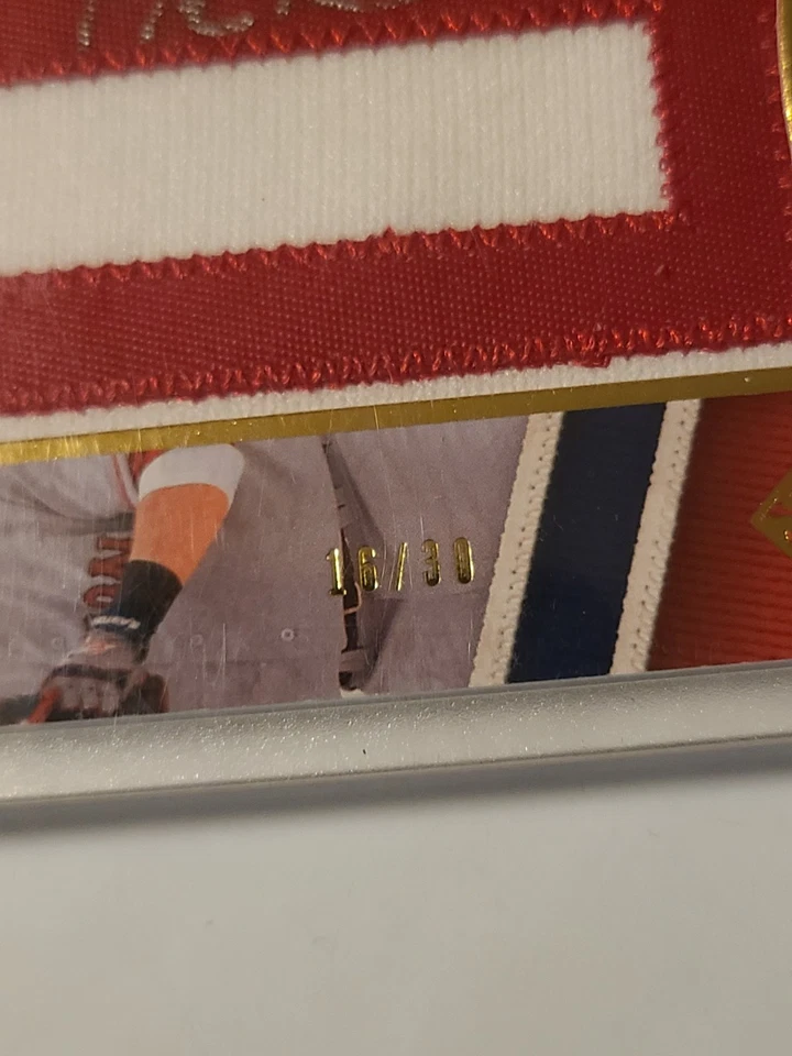 Auténtico SP 2009 - Firmas por carta Dustin Pedroia #BTL-DU/30 (AU) Foto 3 de 3