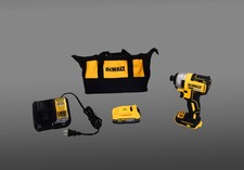 DeWalt DCF787E1 20V 1/4" Cordless Impact Driver Kit w/ Battery, Charger and Bag