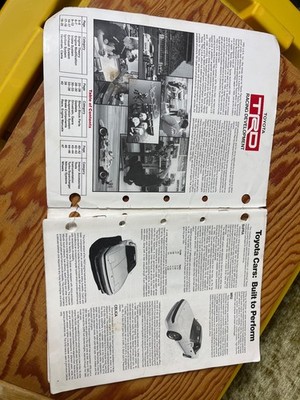 Toyota TRD Racing Development Catalog | eBay