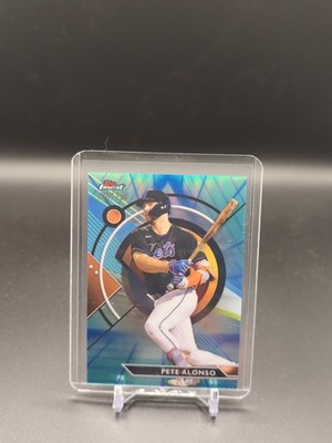 2023 Topps Finest - Pete Alonso #57 Blue/Aqua Vapor Refractor /250