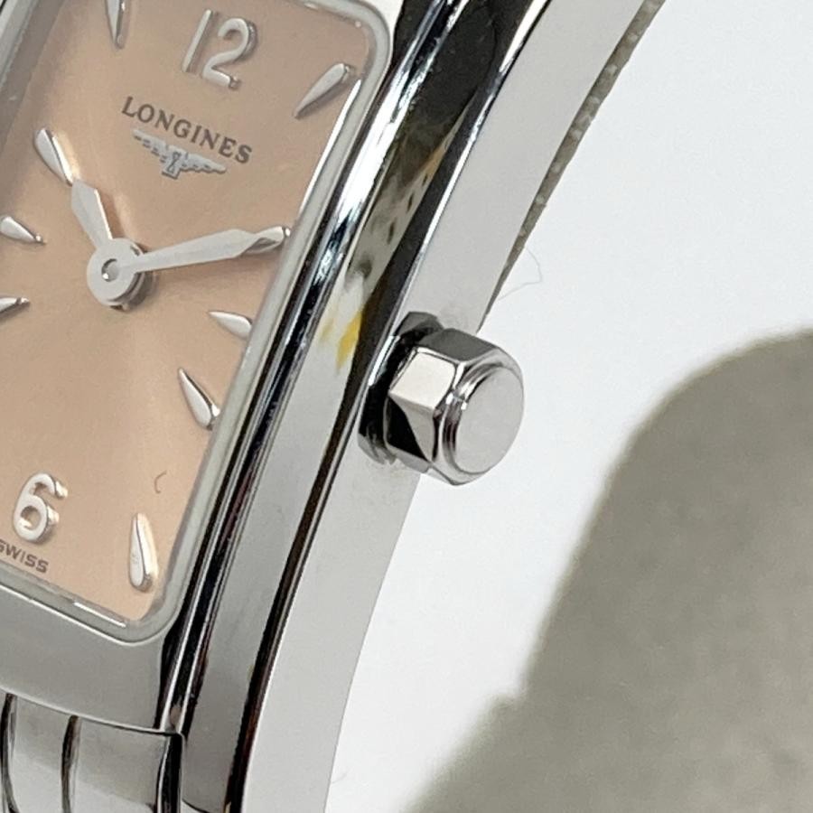 LONGINES DolceVita L5.158.4 Pink Quartz Stainless 16mm Ladies Watch From JAPAN image 3