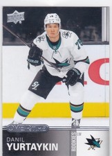 19/20 OVERTIME..DANIL YURTAYKIN..ROOKIES..CARD # 162..SHARKS..FREE COMBINED SHIP