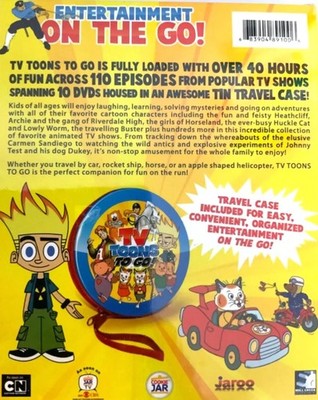 TV Toons To Go - 100 Cartoon Collection DVD 683904891006| eBay